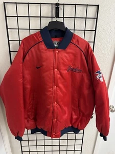 NWT VTG 2003 Nike New York Yankees Clubhouse Satin Bomber Jacket Mens 2XL Rare - Picture 1 of 8
