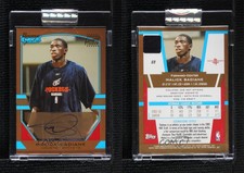 2003-04 Bowman Signature Gold /99 Malick Badiane #69 Rookie Auto RC