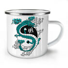 Dragon Asia Art Fantasy NEW Enamel Tea Mug 10 oz | Wellcoda