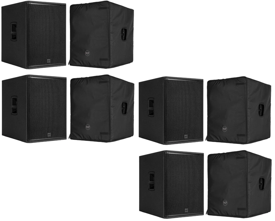 RCF SUB 708-AS MK3 18" Subwoofer 1400W W/ Crossover RCF COVER-003 COVER (MINT)