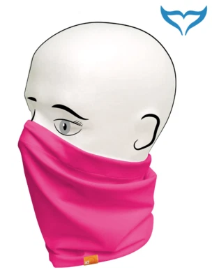 iQ UV 50+ Mund Nase Maske pink Alltagsmaske Tube Tuch Multifunktionstuch rosa MN