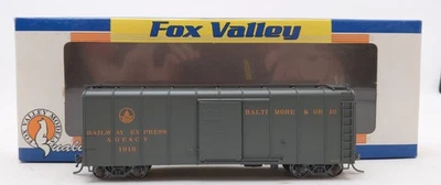 Fox Valley Models 30330 HO B&O Class C-16 Wagontop Express Boxcar #1916 LN/Box - Image 1 of 4