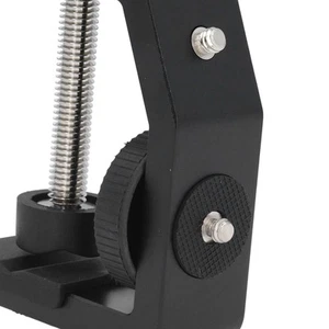 Camera C Clamp Aluminum Alloy Universal C Clamp Desktop Camera Mount With - Photo 1 sur 12
