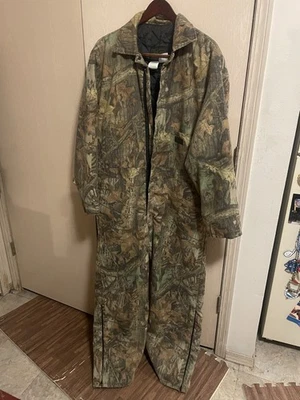 Liberty Coveralls Mens XL Regular  Camo Insulated Advantage Timber Hunting Suit - Image 1 of 4
