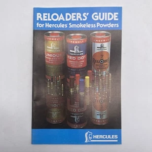 Hercules Reloaders Guide for Smokeless Powders Vintage Paperback - Picture 1 of 4