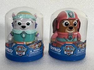 Paw Patrol BOOKSY Mini Books & Figures. Set of 2 - EVEREST and LIBERTY New - Picture 1 of 9