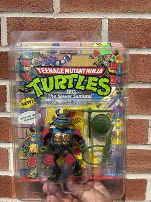 Alcantarilla Samurai Leo Leonardo Serie TMNT 1990 Playmates Nuevo Sellado Excelente a Casi Nuevo Foto 1 de 4