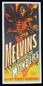 Melvins POSTER Porno Big Business Feuerwehrhaus Siebdruck signiert Chuck Sperry #rd - Bild 1 von 3