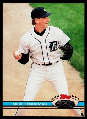 1991 Stadium Club #287 Mike Henneman - Image 1 of 2