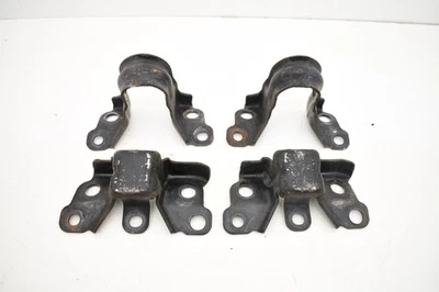 2004 Nissan 350z Front Upper Lower Sway Bar Mounting Brackets Pair Set OEM KW57 - Image 1 of 4