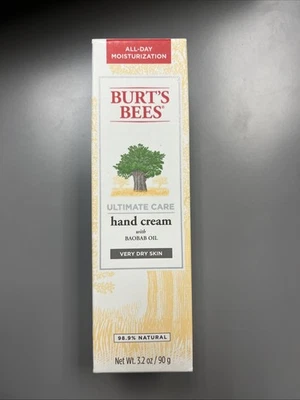 Burts Bees Ultimate Care Hand Cream w/ Baobab Oil Very Dry Skin 3.2 oz - Image 1 of 4