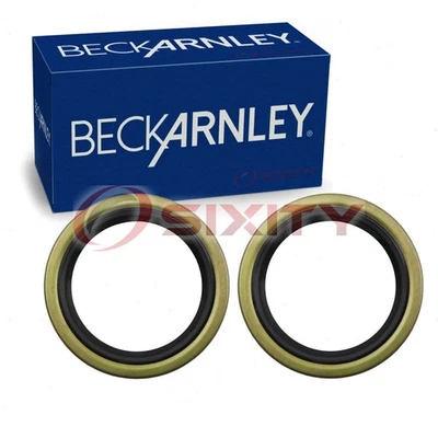 2 pc Beck Arnley Rear Wheel Seals for 2008-2018 Toyota Tacoma 3.5L V6 vz - Image 1 of 4