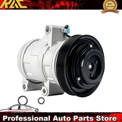 A/C Compressor with 6-Groove Pulley for 2004-2012 Chevrolet Colorado &GMC Canyon - Image 1 of 4
