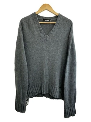 DSQUARED2 Knit & Sweater (thick) XXL Wool GRY S74HA0552 Used - Image 1 of 4