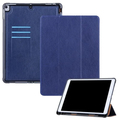 For iPad 5th 6th 7th 8th 9th Genertaion Tri-Fold Stand Leather Smart Case Cover - Image 1 of 4