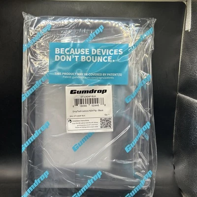 1 Gumdrop Case DropTech Protection for Lenovo N24 Flip WindowsVersion DT-LN24F-B - Image 1 of 3