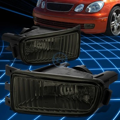 Para 98-05 Lexus GS300 GS400 GS430 Lente Ahumada Parachoques Faros Antiniebla Repuesto Foto 1 de 4