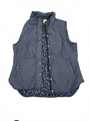 Colete acolchoado feminino True Craft com forro floral - Imagem 1 de 3