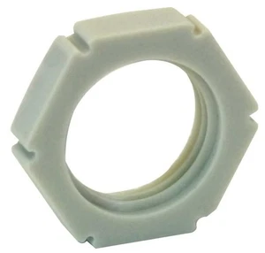 WISKA - EMUG 16 Locknuts, Polyamide M16 Grey 10 Pack - Picture 1 of 1