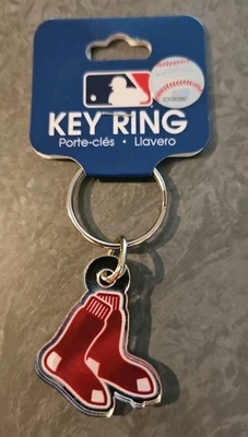 BNWT: Boston Red Sox Acrylic Keychain MLB Licensed - Image 1 of 2