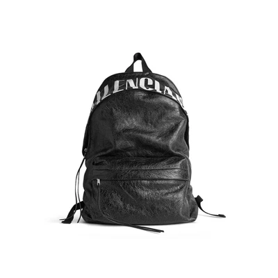 BALENCIAGA Editor $1690 Black Leather Backpack New & Authentic - Image 1 of 3