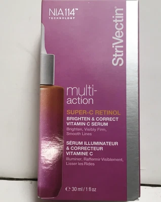 Strivectin Super-C Retinol Brighten & Correct Vitamin C Serum 1 oz/30 ml. NIB - Image 1 of 3
