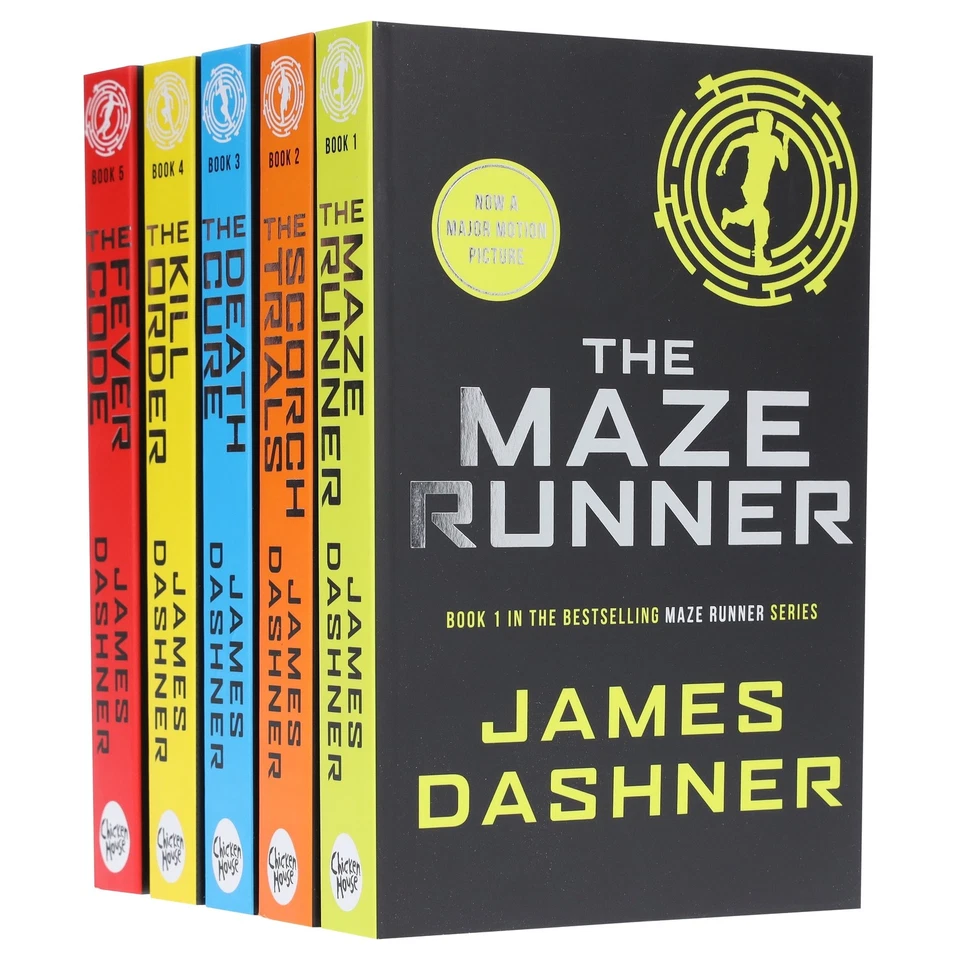 Maze Runner Series 5 Books Set - Ages 11+ - Paperback By James Dashner