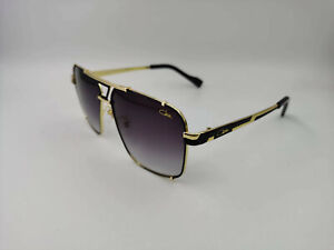 Cazal 9099 Sunglasses Gold Frame Grey Gradient Lens