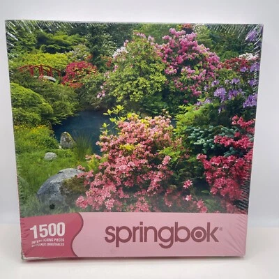 Springbok Tranquil Time 1500 Pcs Puzzle 2010 28" X 36 Allied Production - Image 1 of 4