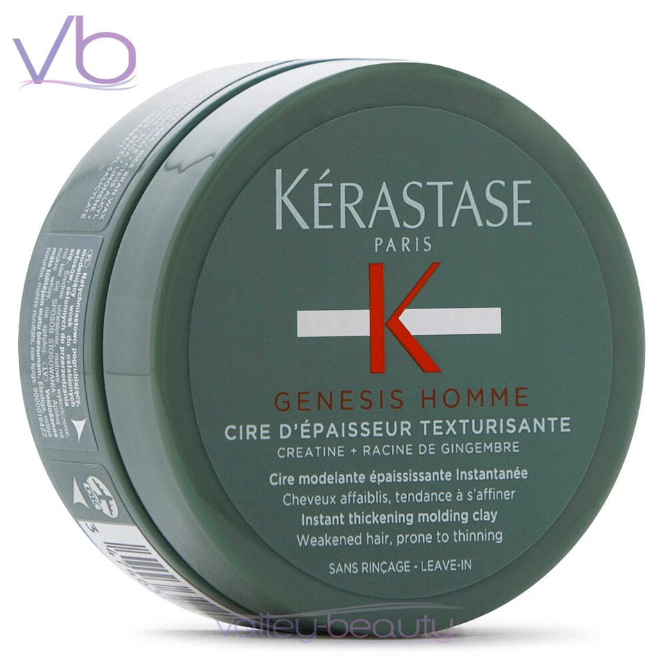 KERASTASE Genesis Homme Cire D'Epaisseur Texturisante | Texturizing Clay for Men - Image 1 of 1