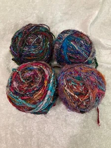 Himalayan Yarn Co. Tibet Recycled Silk yarn 1 ball 4 colorways available - Picture 1 of 7