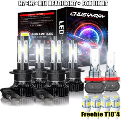 Combo faros antiniebla LED 6000K para BMW 320i xDrive 2013-2018 Foto 1 de 4