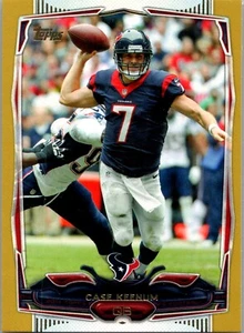 2014 Topps - Gold #224 Case Keenum /2014 - Picture 1 of 2