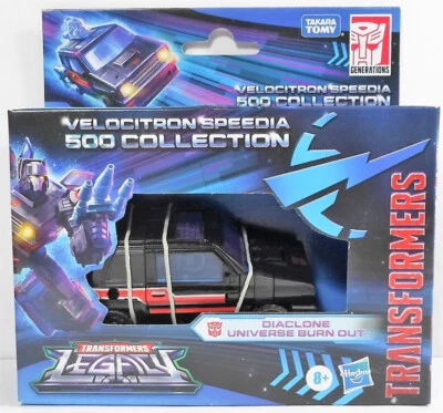 HASBRO 2022 TRANSFORMERS VELOCITRON SPEEDIA 500 BURN OUT DELUXE ROBOT SEALED - Image 1 of 4
