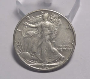 1941 S Walking Liberty Silver Half Dollar (#4) - Picture 1 of 3