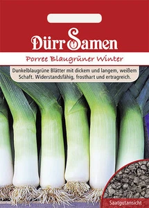 Dürr Porree ""Invierno azul verdoso"" es suficiente para aprox. 400 semillas de puerro 0162 - Imagen 1 de 1