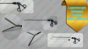 Raspador Debakey de 5 mm x 330 mm para cirugía laparoscópica aprobación CE e instalación de autoclave - Imagen 1 de 12