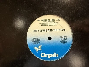 Huey Lewis And The News The Power Of Love 12" 1985 Chrysalis 4V9 42889 POP ROCK - Imagen 1 de 2