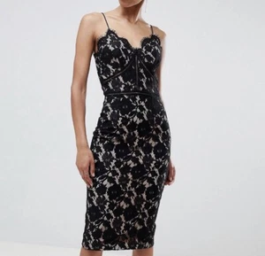 JARLO LACE BODYCON DRESS SIZE 10 - RARE ITEM - Picture 1 of 4