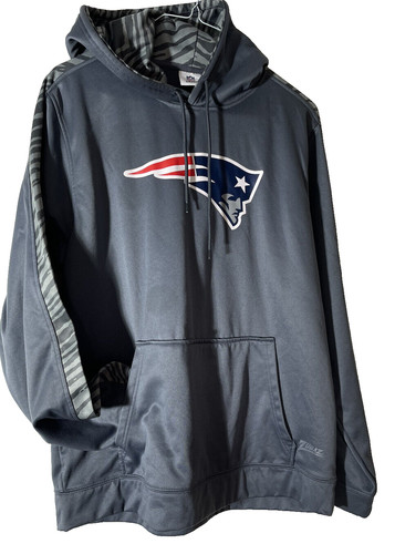 VETEMENTS Felpa con cappuccio NFL Team Apparel uomo New England Patriots adulto taglia XL extra large