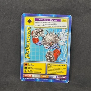 Carte Digimon pukumon Jd-40 niveau mega 1er Edition Bandai 1999 - Imagen 1 de 3