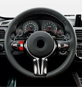 BMW F30 F82 F32 F10 F85 F86 M3 M4 M2 STEERING WHEEL M1 M2 RED BUTTONS M-SPORT - Picture 1 of 8