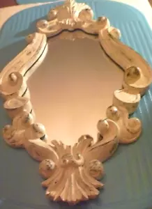 Vintage Small Decorative Boho Style Mirror - Picture 1 of 8
