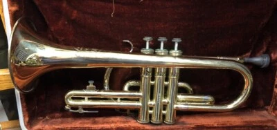 Vintage 1960's Olds Ambassador Trumpet / Coronet With Original Case  - Image 1 of 3
