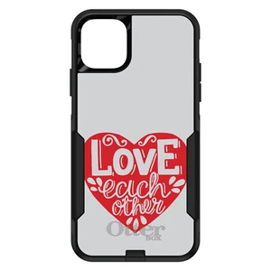 OtterBox Commuter for Apple iPhone (Pick Model) Red Heart - Love Each Other - Picture 1 of 23
