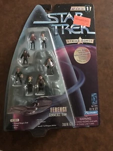 1997 Ferengi Commerce Team, 7 Micro Figures - Star Trek Strike Force - Playmates - Picture 1 of 1