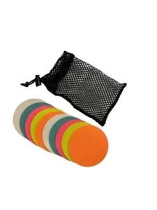 Sport Mini Marcatori a Disco Piatto 3,5 pollici (9 cm) [Confezione da 10] | Dischi PVC Multisuperficie - Foto 1 di 2