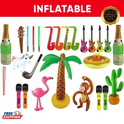 Kinder Erwachsene Aufblasbarer Pool Wasser Schwimmen Sommer Strand Party Spielzeug - Bild 1 von 4