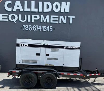 2015 125kVA Multiquip Whisperwatt DCA125SSIU Super Silent Diesel Generator - Image 1 of 4
