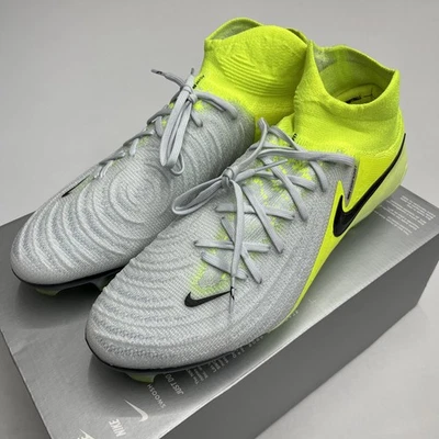 Nike Phantom Luna II 2 Elite FG Men’s Size 9.5 FJ2572 003 Silver Black Volt - Image 1 of 4